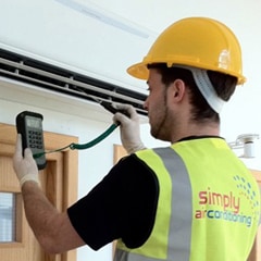 Shop and retail air conditioning units in London
